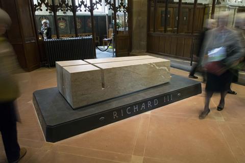 Leicester Cathedral's Richard III Project, by van Heyningen and Haward Architects 